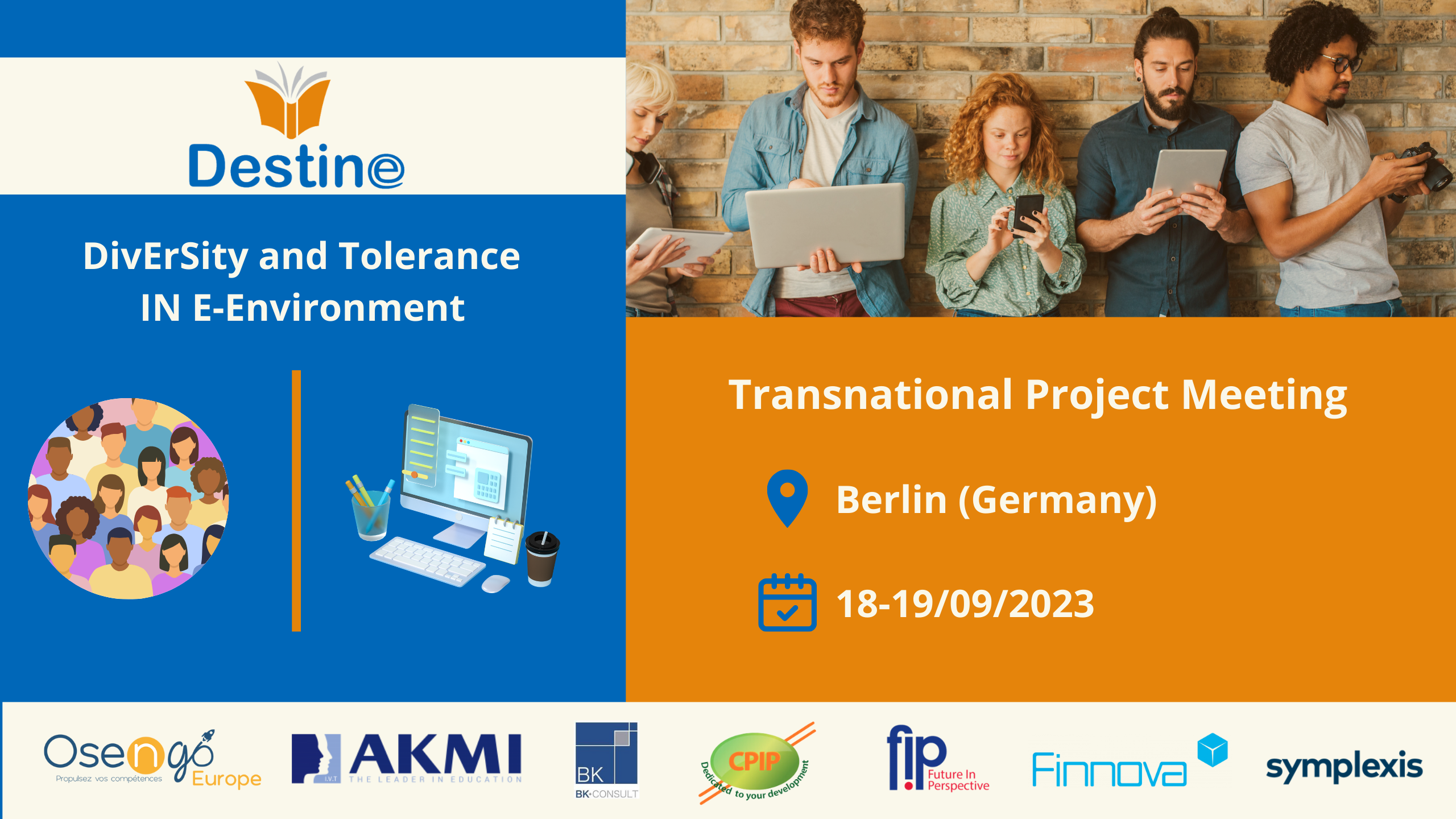 The final meeting of the DESTINE project will be held in Berlin on September 18 and 19